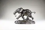 Eléphant du Sénégal by Antoine-Louis Barye, Epreuve en bronze à patine brun foncé nuancé, sold Nov 2015