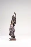 Andalouse by Santiago Rodríguez Bonome, Epreuve en bronze à patine mordorée, sold Nov 2015