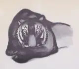 Le Tigre by Georges Lucien Guyot, Lithographie, sold Nov 2015