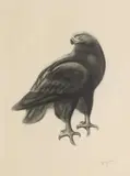 Aigle by Georges Lucien Guyot, Lithographie signée en bas à droite, sold Nov 2015