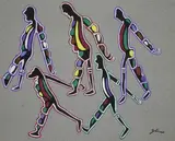Le Féticheur by Marcel Gotène, Gouache sur papier signé en bas à droite, sold Nov 2015