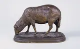 Le mouton broutant by Rosa Bonheur, Epreuve en bronze à patine brun nuancé, sold Oct 2015