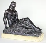 Chat boxeur by Florence Jacquesson, Epreuve en bronze à patine brun nuancé, sold Jun 2015