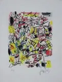Les clowns musiciens by Gen Paul, Lithographie signée en bas à droite, sold Apr 2015