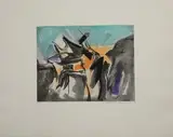 Composition abstraite by Christine Boumeester, 1968, Lithographie sur papier, sold Apr 2025