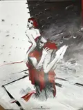 Sans titre by Enki Bilal, Affiche pour le ballet Roméo Juliette de Angelin Preljocaj, sold Apr 2025
