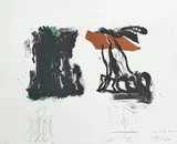 Sans titre by Hélène Delprat, Lithographie, sold Apr 2025