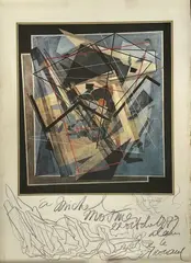 Sans titre by Alain Le Yaouanc, Lithographie Dédicacée et signée au crayon dans la marge "à Michel Mosnier, sold Apr 2025
