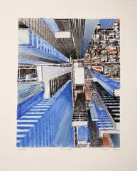 Giclée by Gottfried Salzmann, Lithographie sur papier, sold Apr 2025