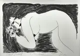 Femme nu allongé by Walasse Ting, Lithographie, sold Apr 2025