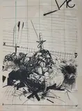 X-Y by Vladimir Veličković, 1970, Lithographie sur papier, sold Apr 2025