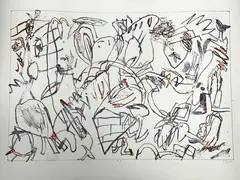 Sans titre by Jan Voss, Lithographie, sold Apr 2025