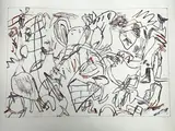 Sans titre by Jan Voss, Lithographie, sold Apr 2025