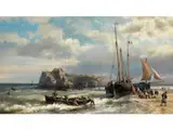 Untitled by Hermanus Koekkoek d. Ä., oil on canvas, sold Mar 2023