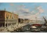 Venedig – Riva Degli Schiavoni by Venedig-Vedutist des 19. Jahrhunderts, oil on canvas, sold Dec 2023