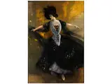 Junge Tänzerin by Albert von Keller, oil on canvas, offered Sep 2015