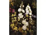 Malven by Alexander Koester, oil on canvas, offered Jul 2015