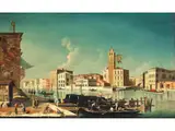 Venedig – Canal Grande am Zufluss des Canale di Cannaregio by Michele Marieschi, oil on canvas, offered Jun 2023