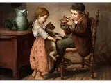 Untitled by Antonio Rotta, oil on canvas, offered Dec 2022