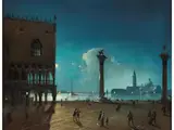 Venezianische Nachtstimmung by Ippolito Caffi, oil on canvas, sold Jun 2026