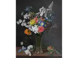Blumen in Einer Vase by Anton Steiner, oil, offered Apr 2022
