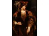 Portrait Eines Jungen Mannes in Renaissancetracht by Fritz von Uhde, oil on canvas, sold Jul 2015