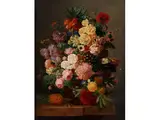 Grosses Blumensstillleben mit Ananas by Jan Frans Eliaerts, oil on canvas, offered Dec 2015