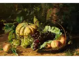 Stillleben mit Obst by Geraldine Jacoba Bakhuyzen van de Sande, oil on canvas, sold Mar 2024