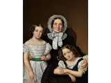 Familienportrait by François Nicholas Riss, oil on canvas, offered Sep 2019