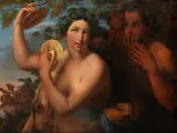 Musiker bei Einem Bacchanal by Karl Pavlovich Brüloff, 1799 Sankt Petersburg – 1852 Manziana, oil on canvas, offered Dec 2018