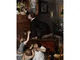 Die Gierigen Halunken by Anselmo Gianfanti, oil on canvas, offered Dec 2016
