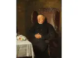 Mittagsschläfchen by Eduard von Grützner, oil on panel, offered Dec 2023