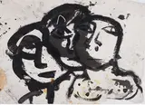 Untitled by John Scott, 1994, mixed media on paper, sold Feb 2023
