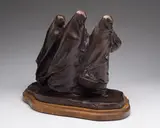 Femmes de Caughnawaga by Marc-Aurèle de Foy Suzor-Coté, 1924, bronze sculpture, sold Feb 2023