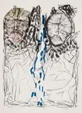 Affiche avant la lettre No. 142 by Jean Paul Riopelle, lithograph on paper, sold Jan 2023
