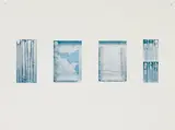 W.M. No. 10 by Irene Whittome, 1976, photolithograph on paper, sold Jan 2023