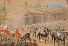 The Diamond Jubilee by Frederic Marlett Bell-Smith, watercolour and graphite on paper, sold Jun 2023
