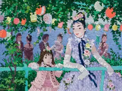 Bal Champêtre by Suzanne Eisendieck, oil on canvas, sold Jun 2023