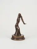 Female Form by Malcolm Woodward, bronze sculpture, sold Jun 2023