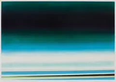 Sous le signe de l'amour by Rita Letendre, 1982, etching on paper, sold Feb 2023
