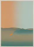 Expectation IV by Frederick Joseph Tymoshenko, 1982, silkscreen on paper, sold Feb 2023