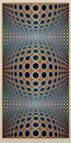 Chiclau by Victor Vasarely, silkscreen on paper, sold Feb 2023