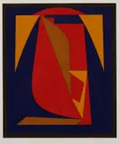 Zombor by Victor Vasarely, silkscreen on paper, sold Feb 2023