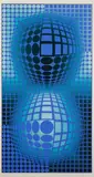 Battor by Victor Vasarely, silkscreen on paper, sold Feb 2023
