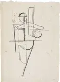 Figur by Willi Baumeister, 1919, Lithografie auf Japan, sold Feb 2024