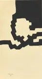 Munich I by Eduardo Chillida, 1977, Serigrafie auf Velin, sold Feb 2025