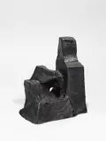 Kleine sitzende Figur“. 1952–53/1970 by Fritz Wotruba, Bronze, sold Feb 2025