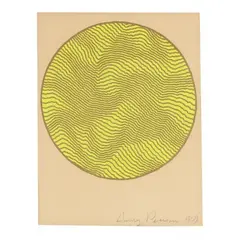 Abstract Composition by Henry C. Pearson, Screenprint in colors, sold May 2025