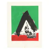 Untitled (from the Basque Suite ) by Robert Motherwell, Screenprint in colors, sold May 2025