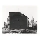 House at Grand and Dale, January 1968 by George Tice, Gelatin silver print, sold May 2025